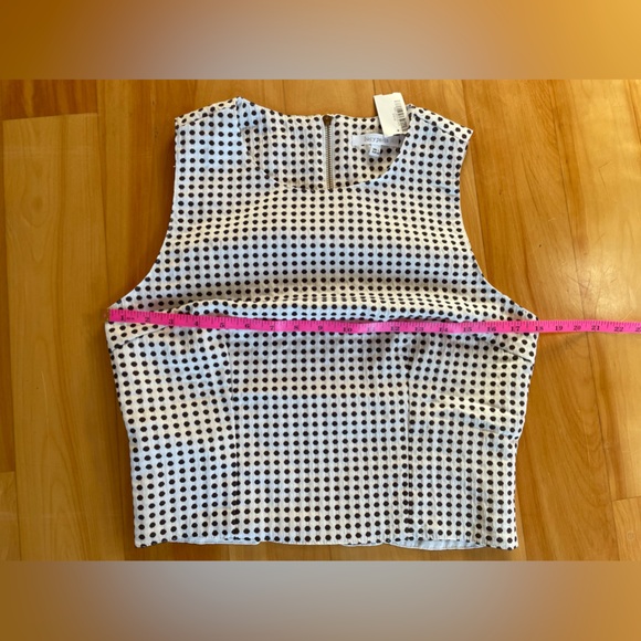 Lucy Paris Sleeveless Cropped Cut Out Tank - Picture 3 of 5